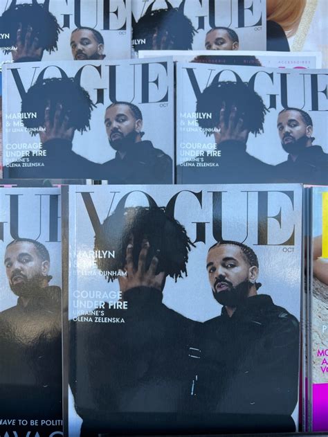 Drake and 21 Savage Settle Condé Nast Fake Vogue Cover .